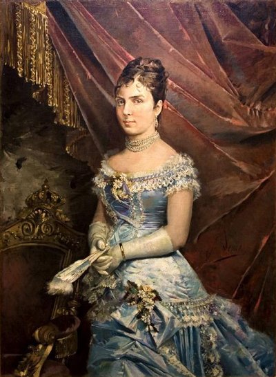 Maria de las Mercedes de Orleans by Jose Denis Belgrano
